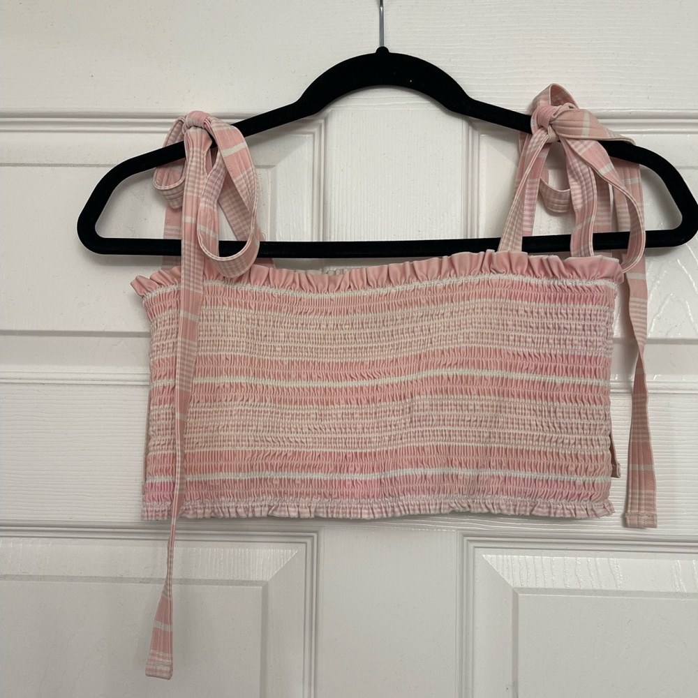 Minnow Smocked Swim Top | Size Medium